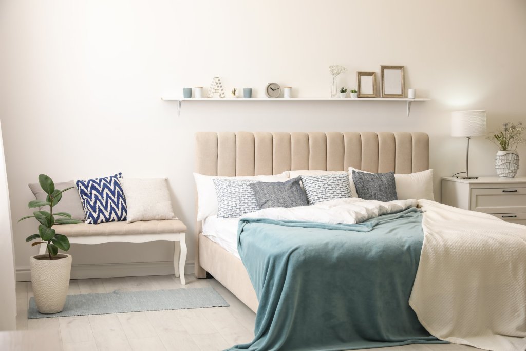 full size bed frame with headboard